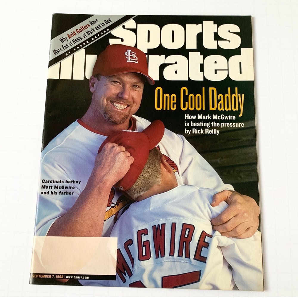 Mark McGwire St Louis Cardinals Sports Illustrated Magazine September 7, 1998